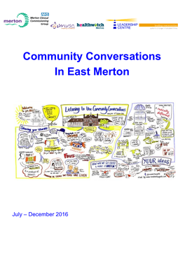 Community Conversations in East Merton