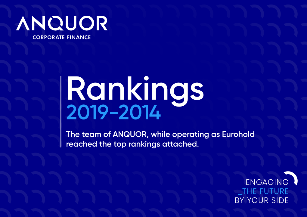 The Team of ANQUOR, While Operating As Eurohold Reached the Top Rankings Attached