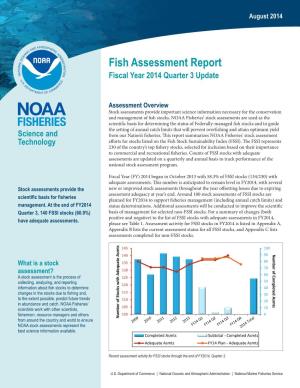 Fish Assessment Report | August 2014 August 2014