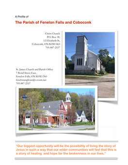 The Parish of Fenelon Falls and Coboconk