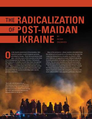 The Radicalization of Post-Maidan Ukraine