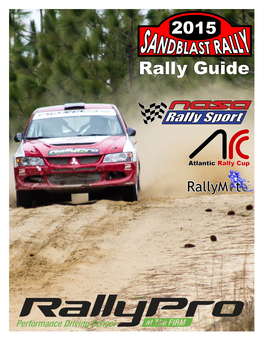 Rally Guide – NASA Rally Sport IS Grassroots!