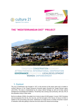 Mediterranean Diet" Project