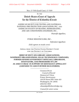 United States Court of Appeals for the District of Columbia Circuit