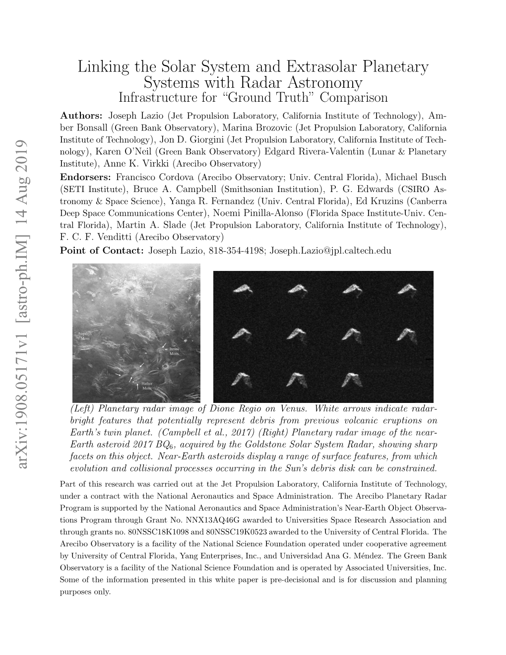 Linking the Solar System and Extrasolar Planetary Systems With