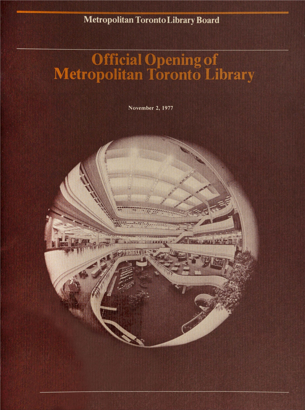 Metropolitan Toronto Library