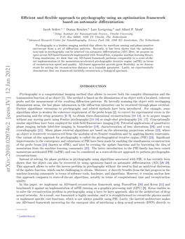 Arxiv:2010.02074V2 [Eess.IV] 12 Jan 2021 Machine-Learning Community in Terms of Software Tools, Hardware, and Algorithms