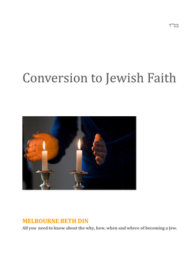 Conversion to Jewish Faith