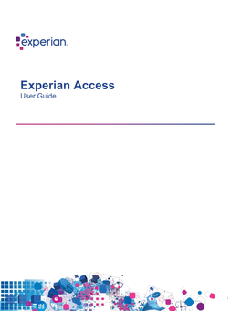 Experian Access User Guide