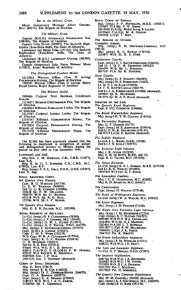 2488 Supplement to the London Gazette, 19 May, 1950