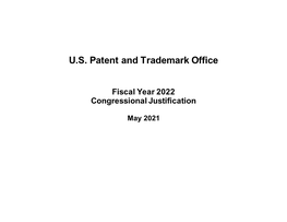 U.S. Patent and Trademark Office