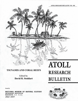 Atollbulletin Tsunamis Coral Reefs