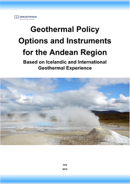 Geothermal Developm in Ieland