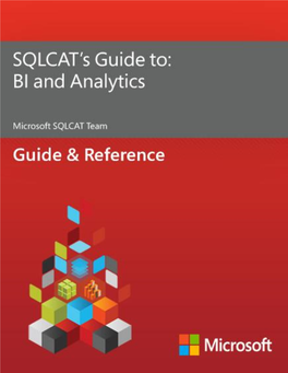 SQLCAT's Guide to BI and Analytics