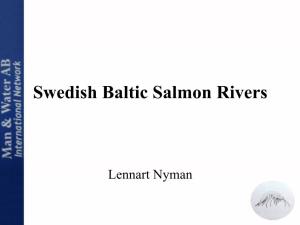 Swedish Baltic Salmon Rivers