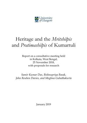 Heritage and the Mritshilpis and Pratimashilpis of Kumartuli