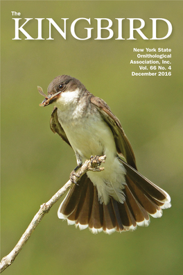 The Kingbird Vol. 66 No. 4 – June 2016