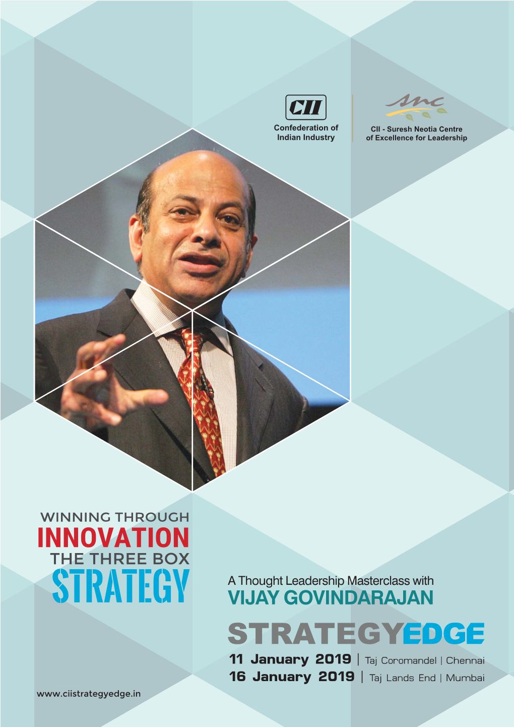 INNOVATION the THREE BOX a Thought Leadership Masterclass with STRATEGY VIJAY GOVINDARAJAN