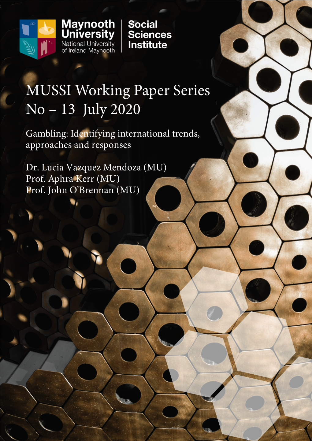 MUSSI Working Paper Series No – 13 July 2020