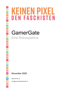 Gamergate, Eine Retrospektive