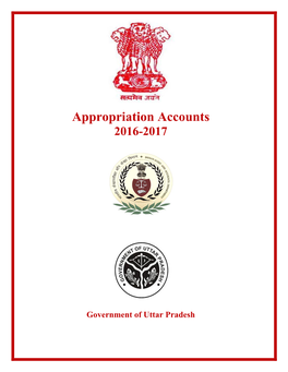 Appropriation Accounts 2016-2017