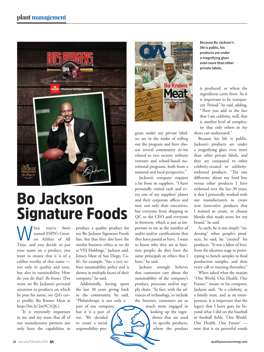 Bo Jackson Signature Foods