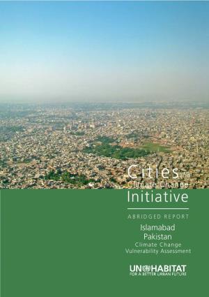 Islamabad Pakistan Climate Change Vulnerability Assessment