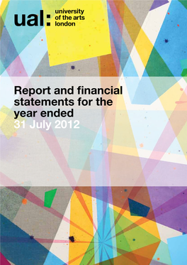 UAL Report and Financial Statements 31