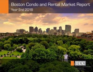 Boston Condo and Rental Market Report Year End 2018