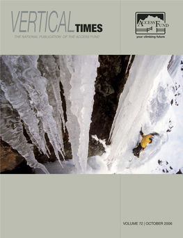 VOLUME 72 | OCTOBER 2006 INTRODUCTION | the AF PERSPECTIVE Your Climbing Future