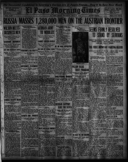 Russia Masses 1 ,280,000 Men on the Austrian Frontier