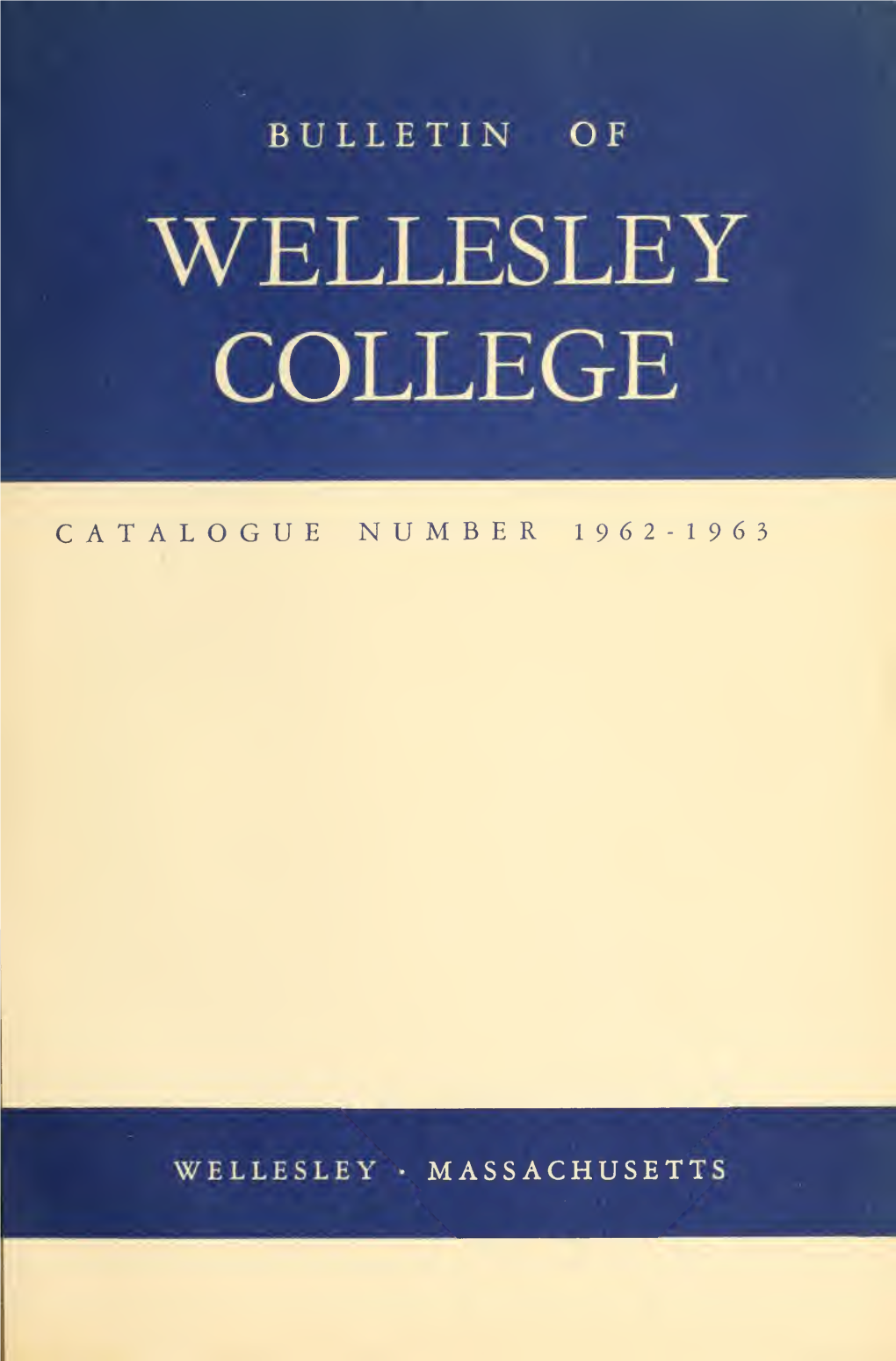 Catalogue Number [Of the Bulletin]