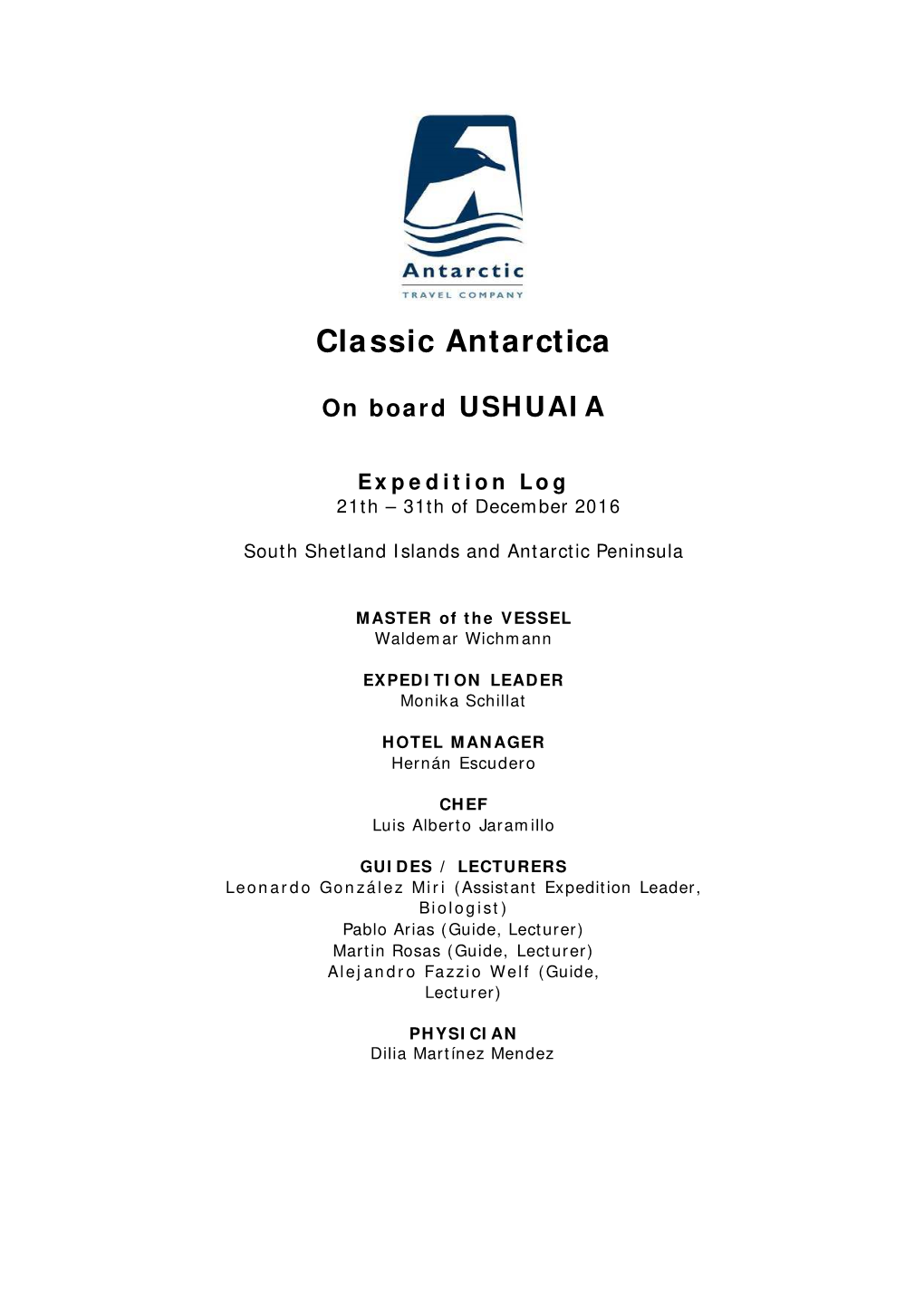 Classic Antarctica