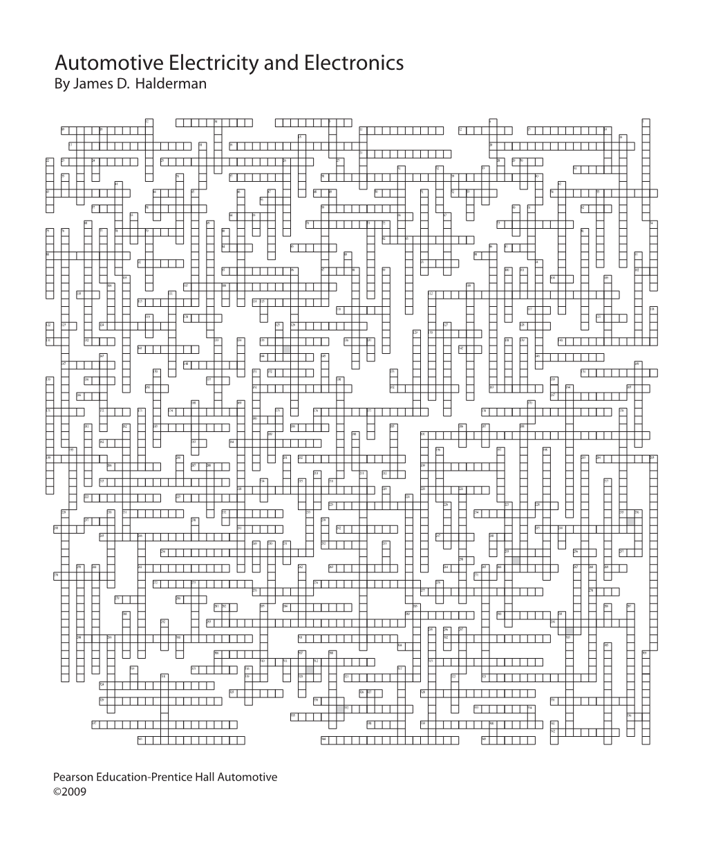 Automotive Electricity and Electronics by James D