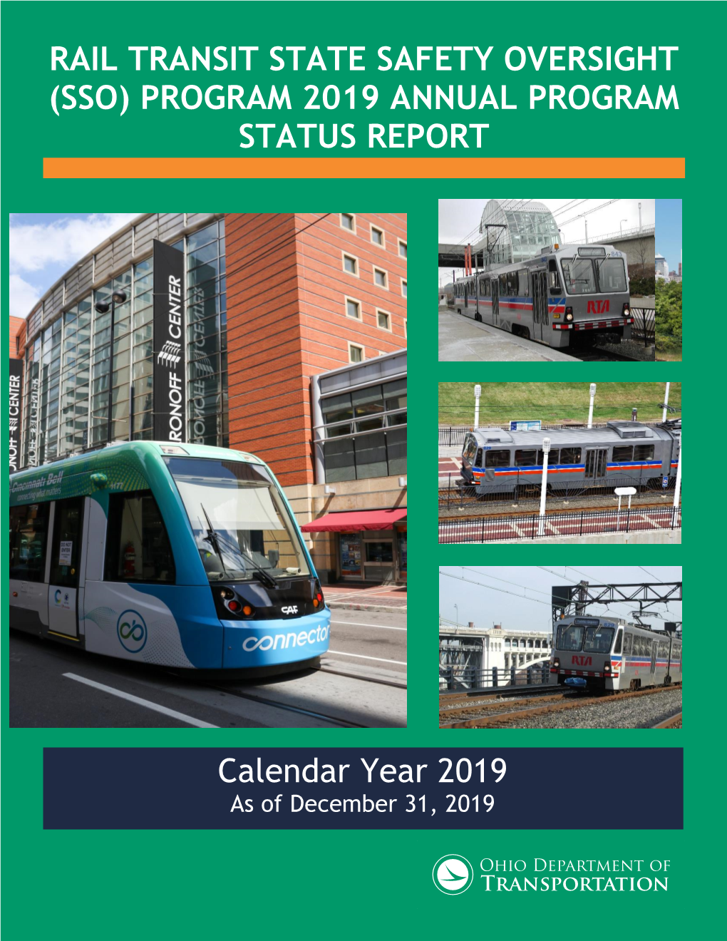 (Sso) Program 2019 Annual Program Status Report