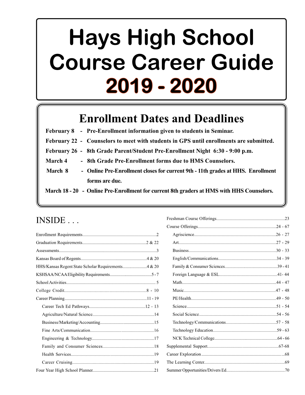 Course Guide 19-20