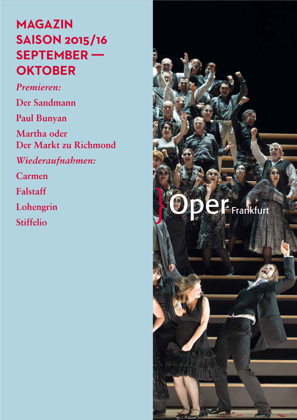 Magazin Saison 2015/16 September ––– Oktober