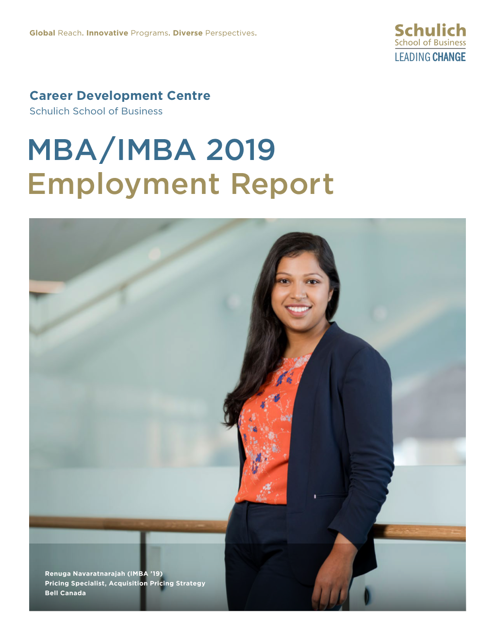 MBA/IMBA 2019 Employment Report