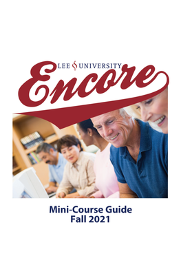 Mini-Course Guide Fall 2021