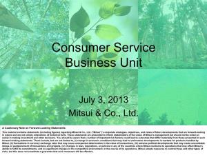 Consumer Service Business Unit