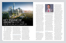 Key Engine of Growth for the New Kuala Lumpur