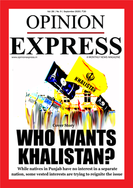 Who Wants Khalistan?