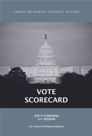 Vote Scorecard