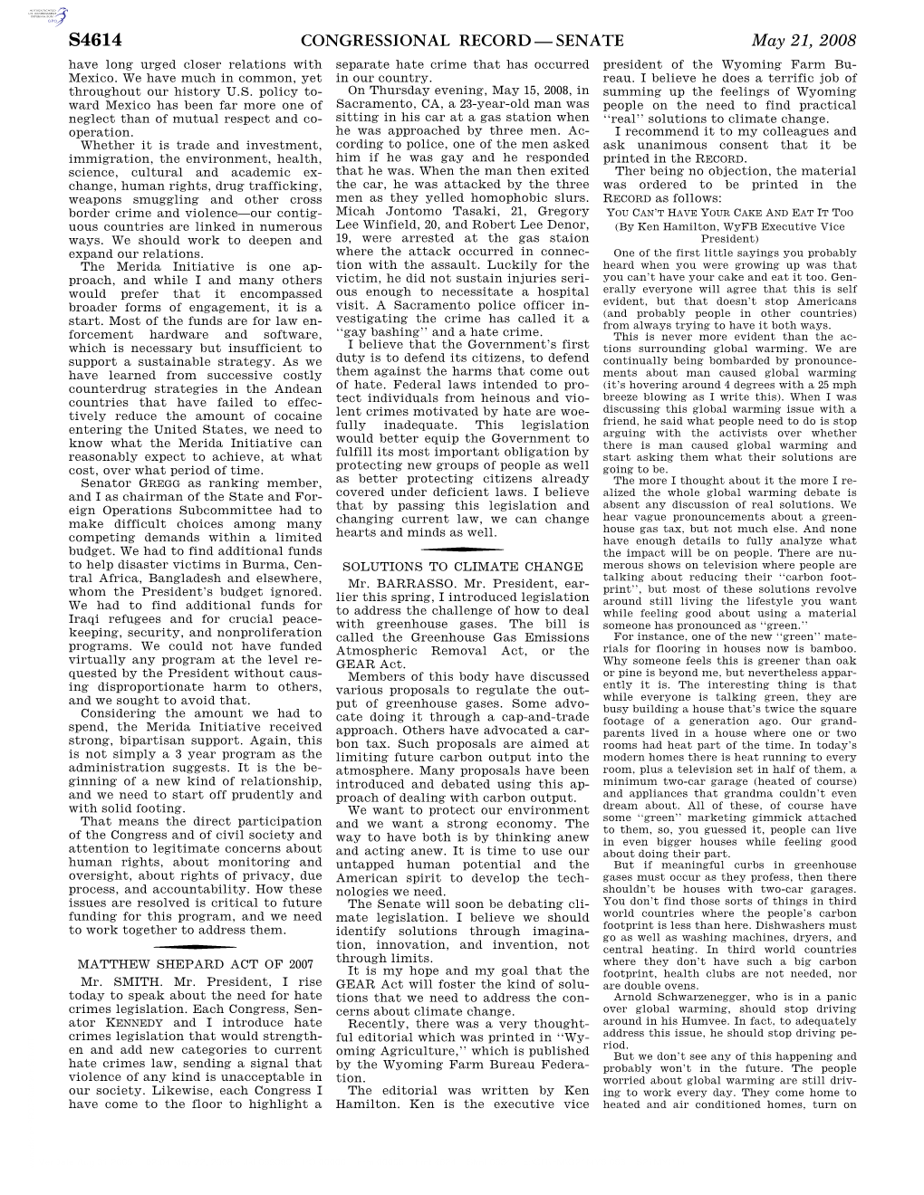 Congressional Record—Senate S4614