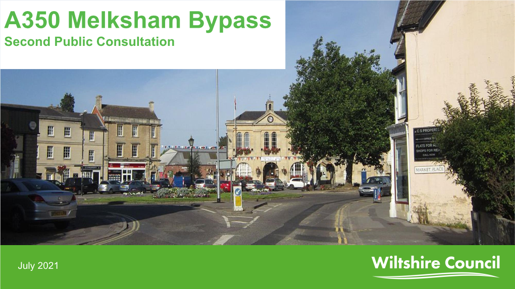 A350 Melksham Bypass Second Public Consultation