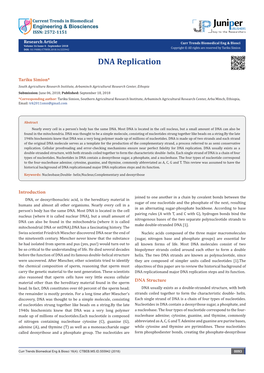 DNA Replication