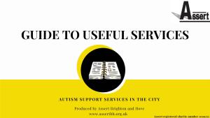 Autism Support Services in the City