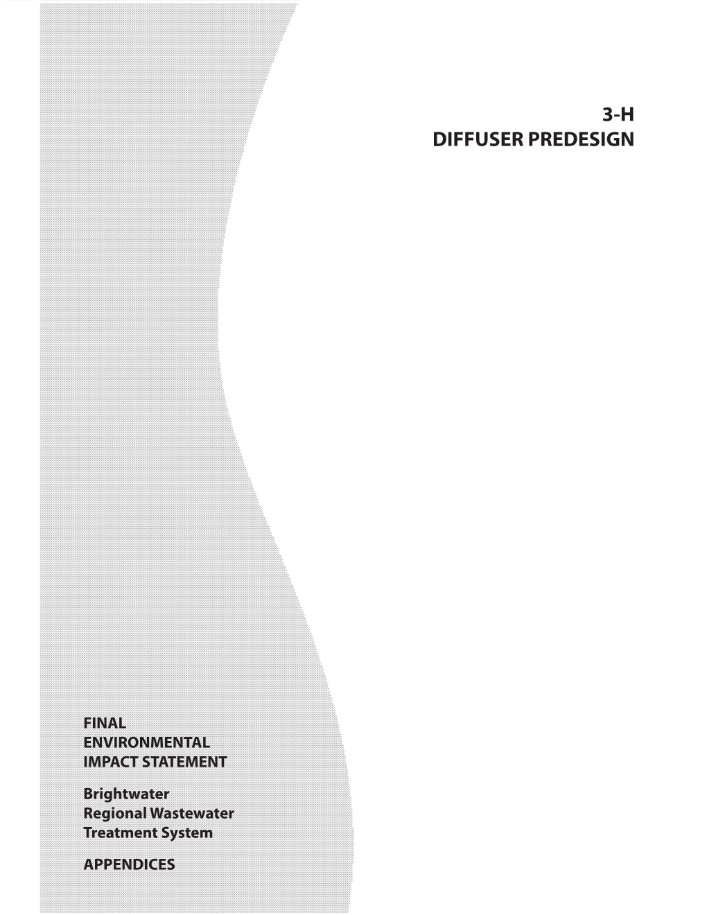 3-H Diffuser Predesign