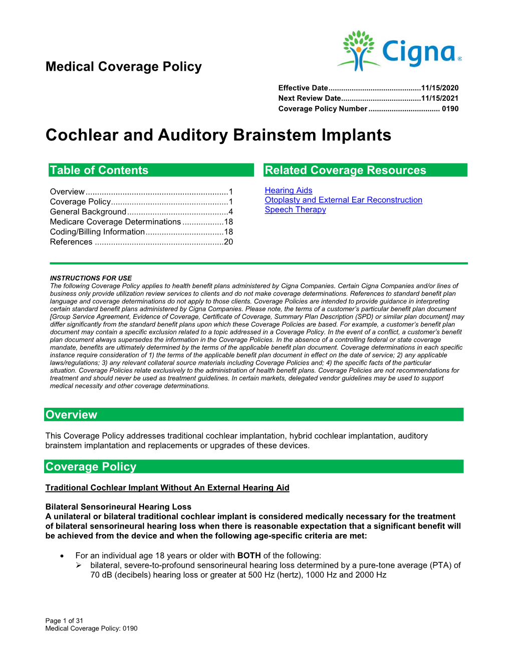 Cochlear and Auditory Brainstem Implants