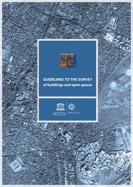GUIDELINES to the SURVEY of BUILDINGS and OPEN SPACES DECEMBER 2013 Guidelines Prepared by Urban Regeneration for Historic Cairo Project Team